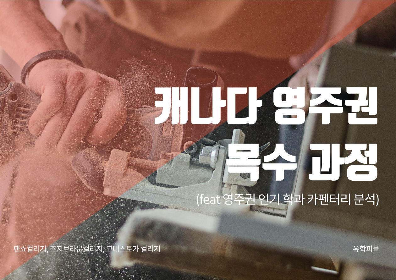 캐나다영주권, 목수과정 파헤치기