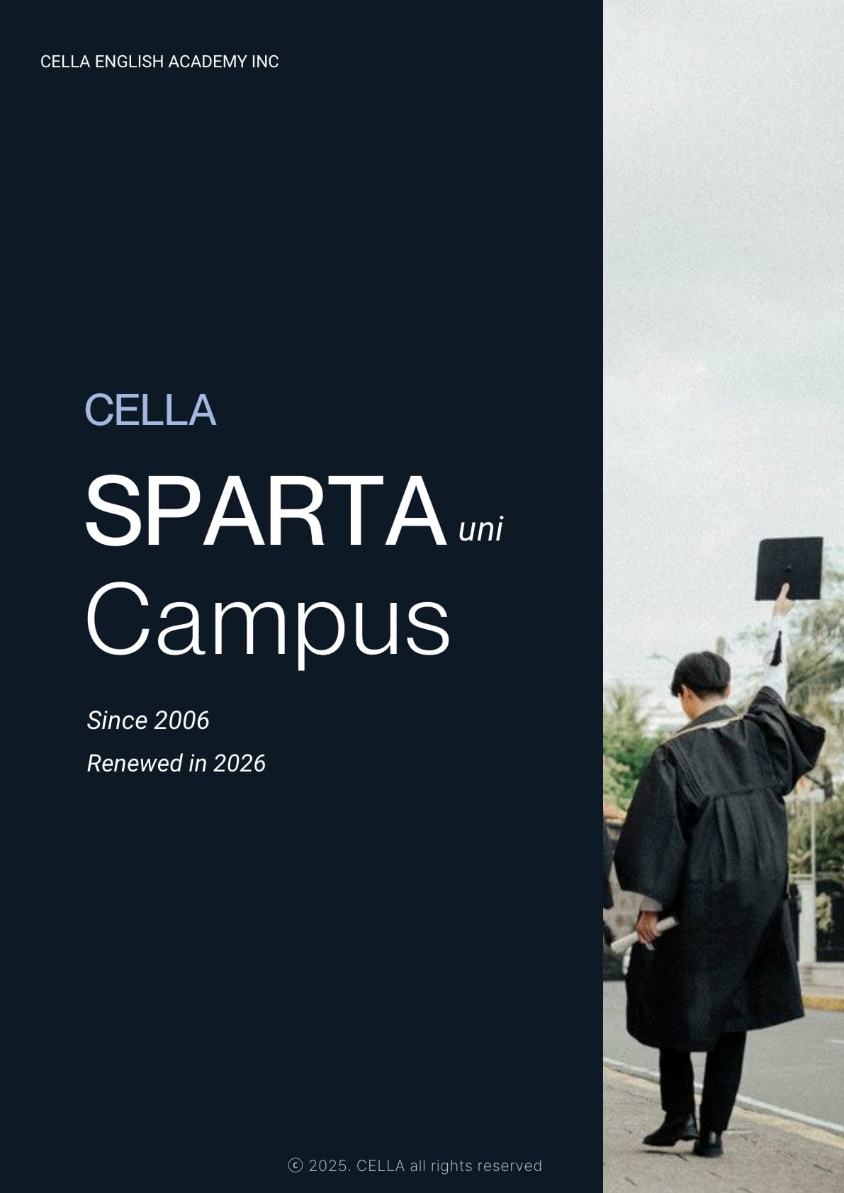 CELLA(셀라) 스파르타(유니) 캠퍼스 브로셔