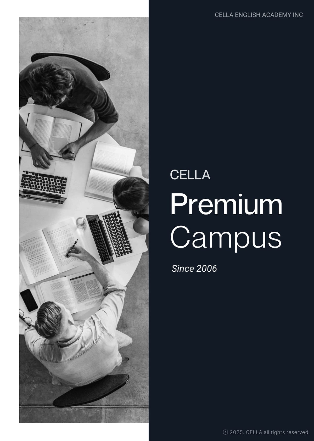 CELLA(셀라) 프리미엄 캠퍼스 브로셔