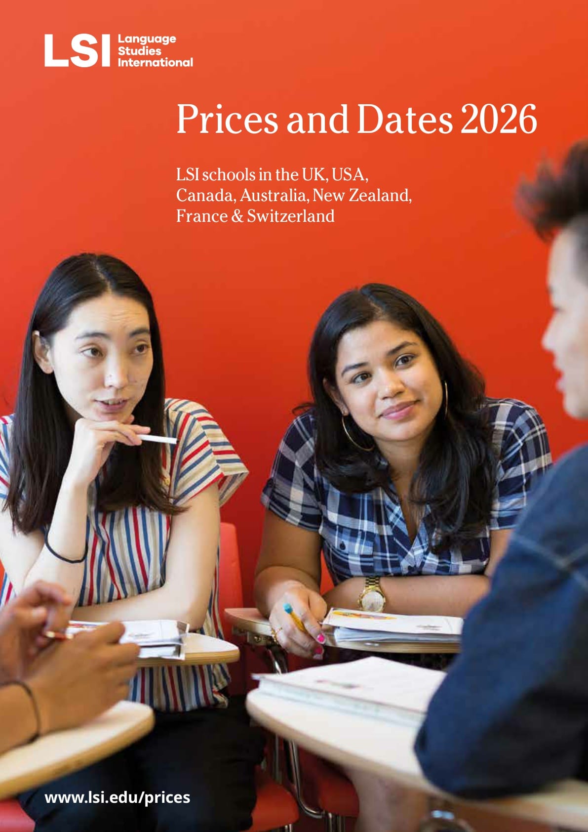 LSI 어학원 학비표