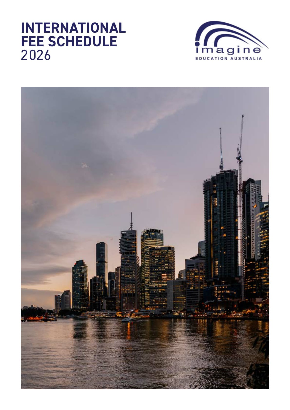 Imagine Education Australia 학비표