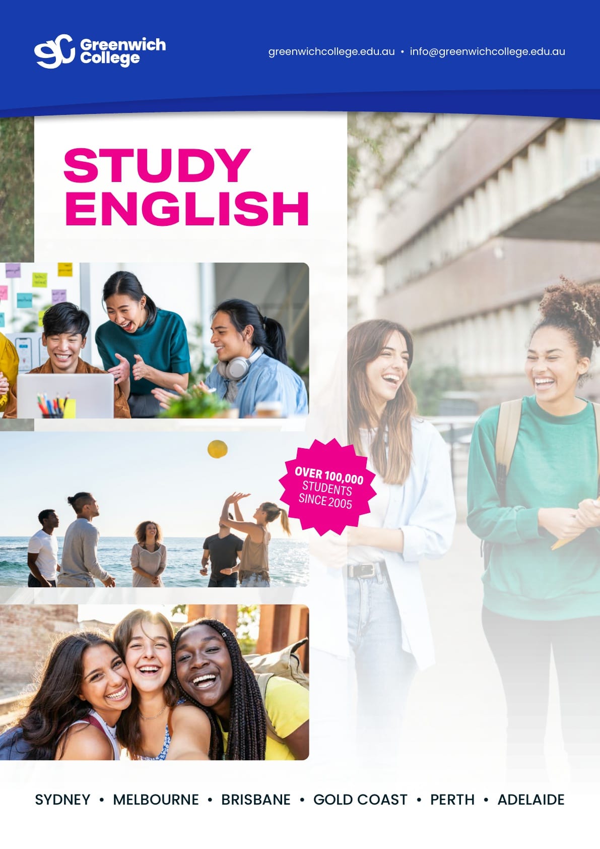 Greenwich College 브로셔