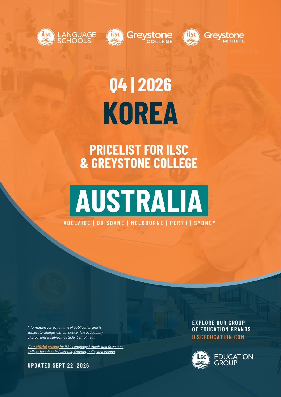 ILSC 호주 프로모션