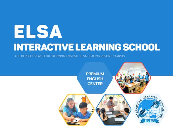 ELSA 어학원 브로셔
