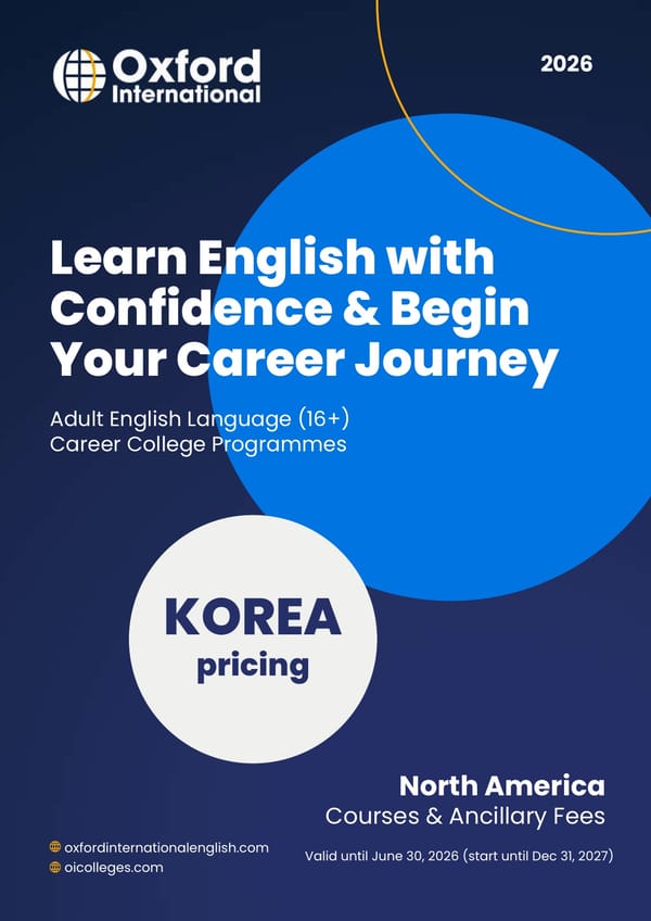 OIEG 어학원 프로모션